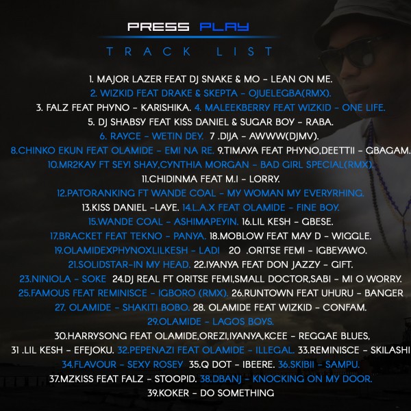 PP TrackList